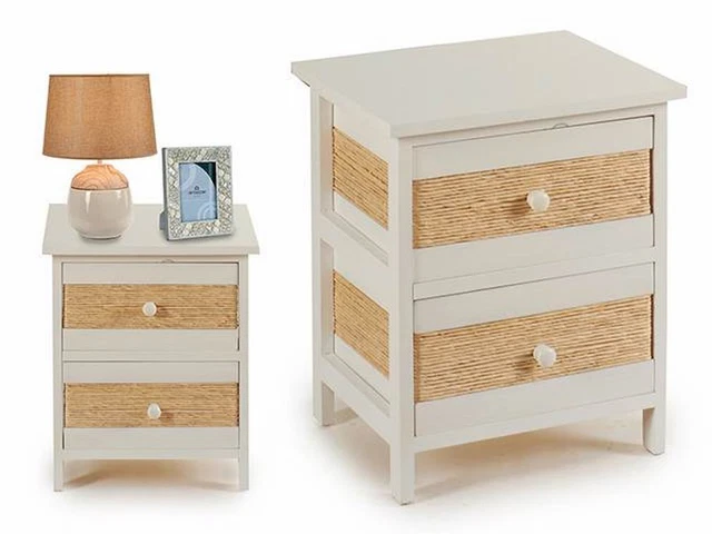 Mueble Con 2 Cajones Raya Natural (13334)