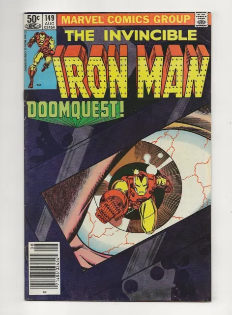 The Invincible Iron Man #149 (1981) FN/VF 7.0