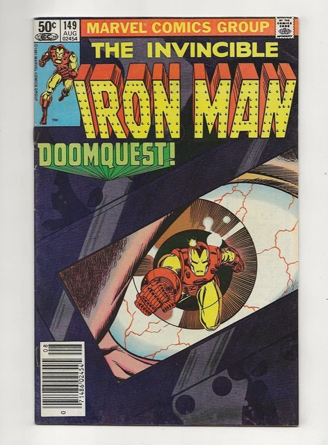 The Invincible Iron Man #149 (1981) FN/VF 7.0