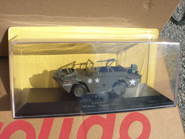 Modèle Militaire 1/43 – Pkw Typ K2 Amphibie Panzerkorps 1945 – Eaglemoss Neuf