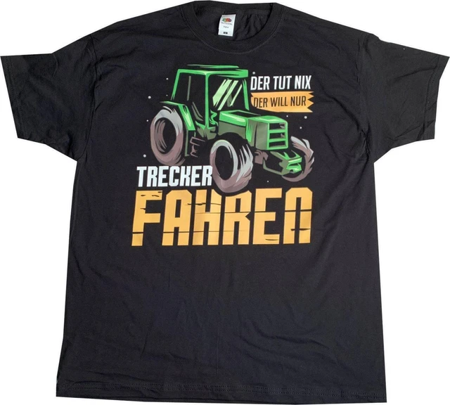 TRECKER FAHREN FARMER Bauer TShirt Fun lustige Shirt witzige Sprüche