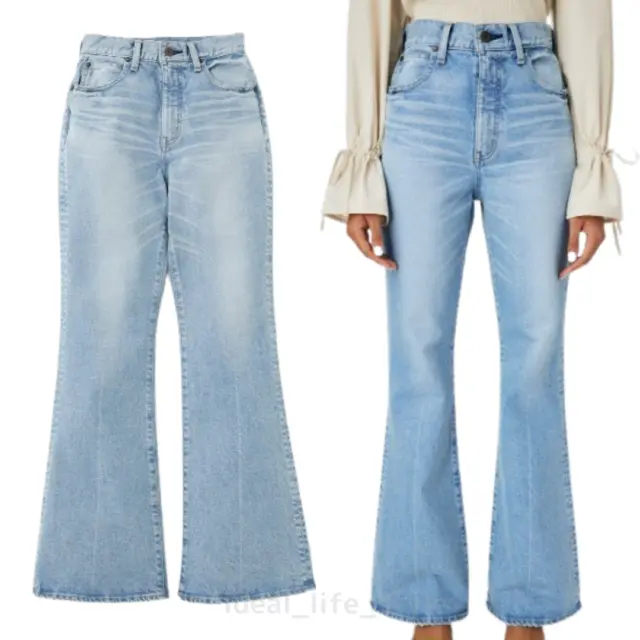 MOUSSY VINTAGE STRETCH L/BLU FLARE Jeans 23