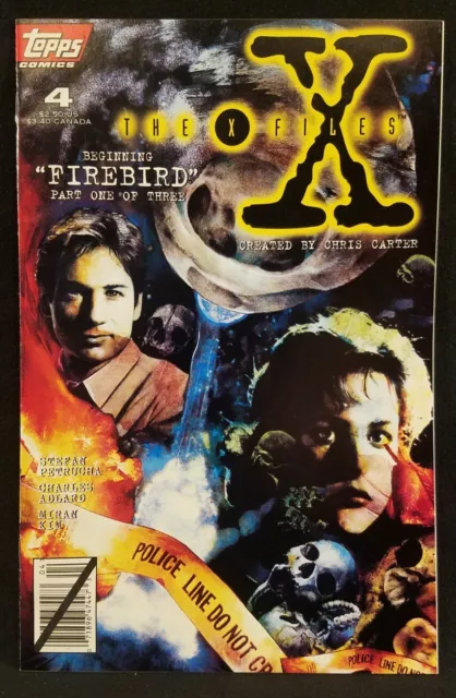 1994 The X Files Vol. 1 #4 Topps Comics Chris Carter Nm+