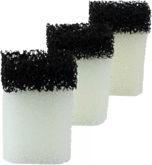 Interpet Monthly Service Kit - 3 Pack PF Mini Aquarium: Bonded Sponge Carbon Pad