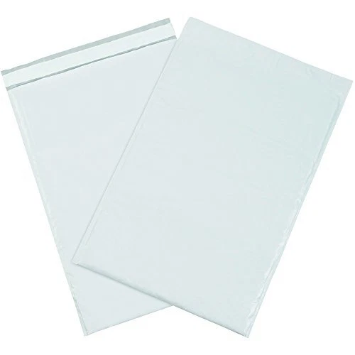Tape Logic TLB839 Bubble Lined Poly Mailers 12 1/2" x 19" White Pack of 50