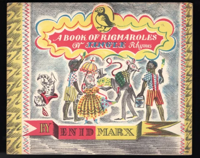 A Book Of Rigmaroles Or Jingle Rhymes-Enid Marx 1945 Puffin Picture Book 12 FILE