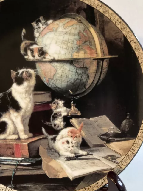 Globetrotters 1993 Henriette Ronner Plate #3866A W. S. George 3