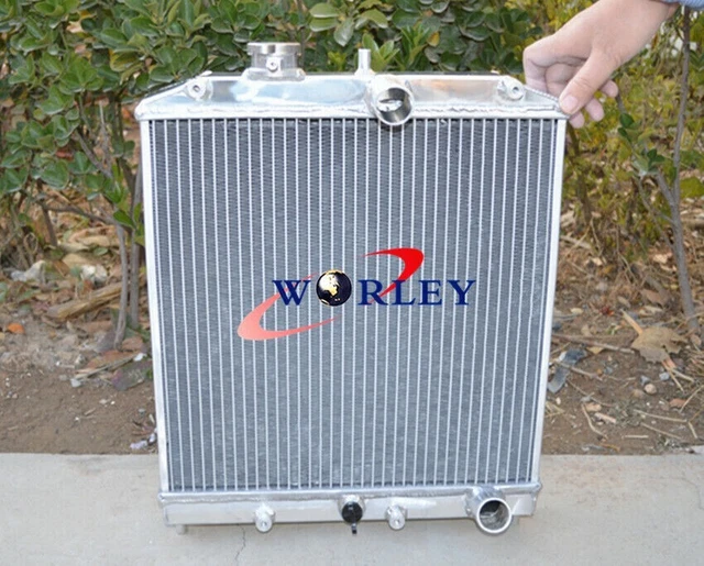 Custom B18 Radiator ALUMINUM RADIATOR REPLACES Honda Civic EK EG B16 B18 1992-2000 32mm ...