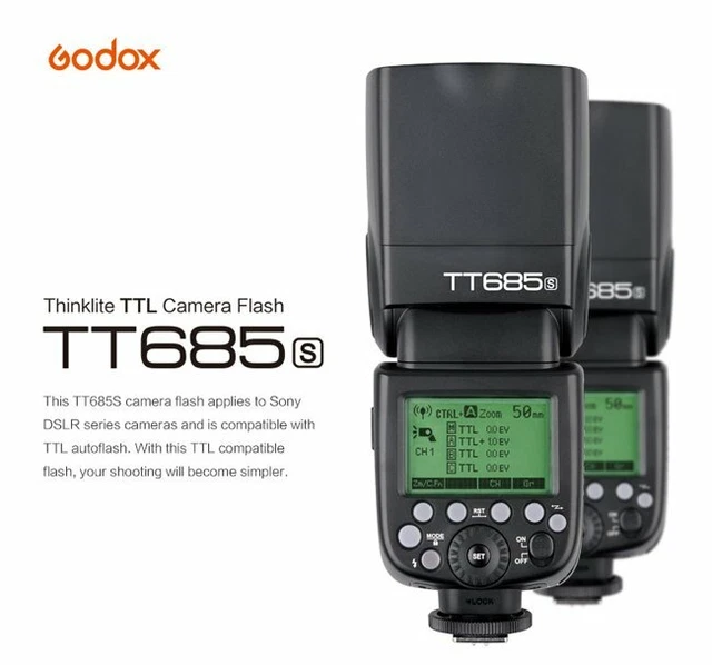 Godox TT685S TT685F TT685O TTL Flash Speedlite Speedlight for Sony Fuji Olympus