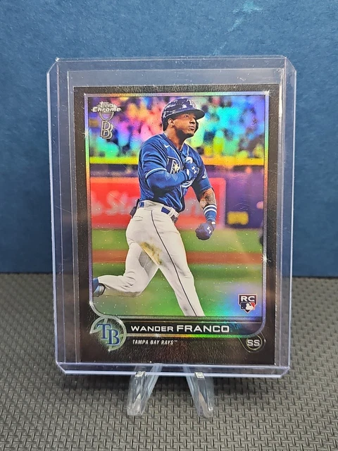 Wander Franco 2022 Topps Chrome Ben Baller Baseball #35 Base Rookie RC Refractor