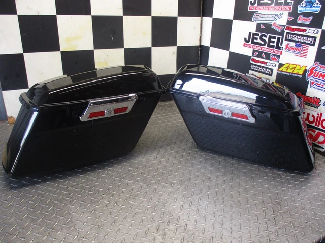 14-22 Harley Davidson Flh Saddlebags Left Right Side Touring Bagger Custom