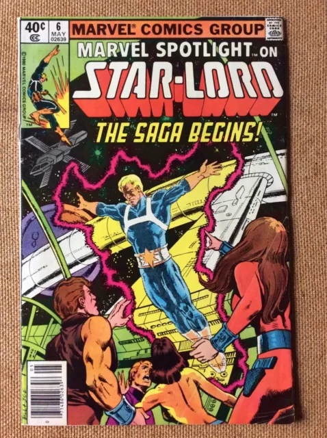 Marvel Spotlight Comic #6 Mid Grade 🔥Big Key First Star-Lord in Comics GOTG