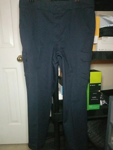 Elbeco Mens Tactical Blue Police Security Uniform Pants 38 X 27 Comfort Stretch