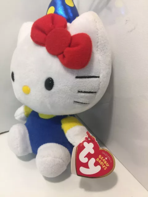 Ty Beanie Babies Sanrio "Hello Kitty" New Years Plush NWT 2014