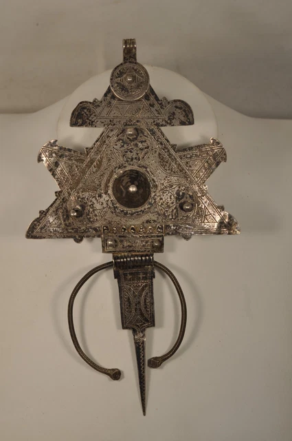 Genuine Roman Antique . A Bronze Fibula - Brooch