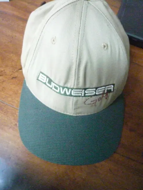 Vintage “Budweiser Golf” Hat  Embroidered Strapback Baseball Cap USA 1998