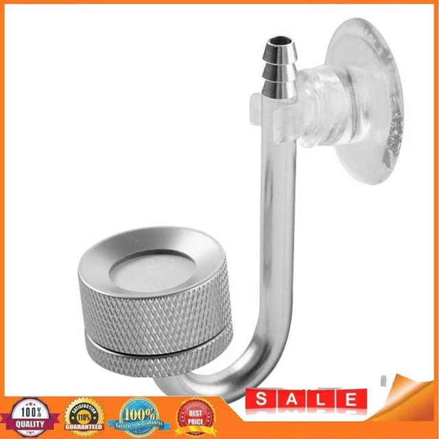 Diffusore CO2 DONGKER Per Acquario - Atomizzatore In Acrilico Con Ventose E Contabolle - Per Tubo Da 4 Mm - Foto 3