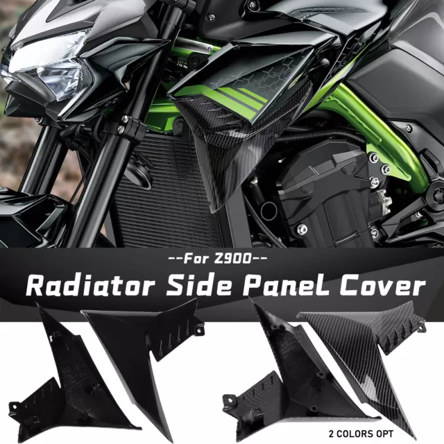 ABS Radiator Side Cover Fairing Protector For KAWASAKI Z 900 Z900 2020-2024