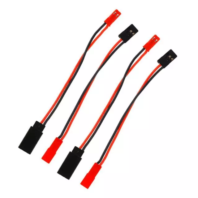 4X JST zu JR Servo Adapter RC Teile Stecker Konverter