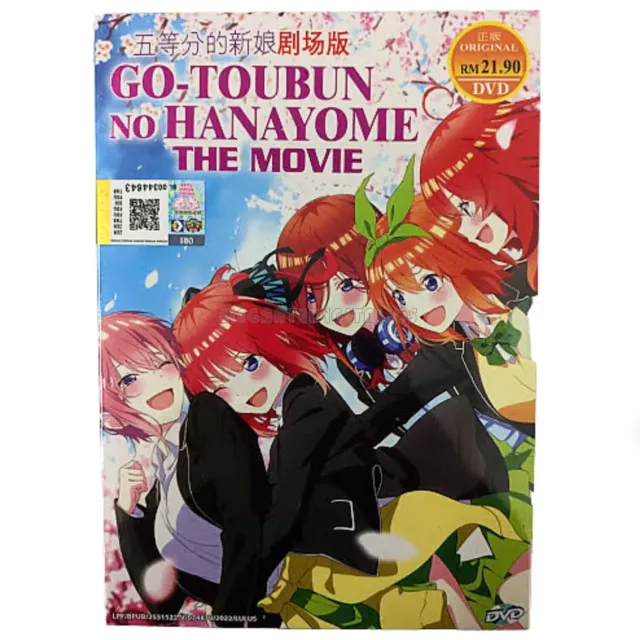 The Quintessential Quintuplets Movie 2 DVD Manga Booklet Shikishi