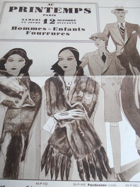 Catalogue de mode au Printemps ( ref 73 )