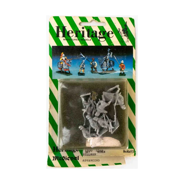 Timber Billman HERITAGE USA HISTORICAL Mini Medieval - Billman Advancing Pack New £20. ...