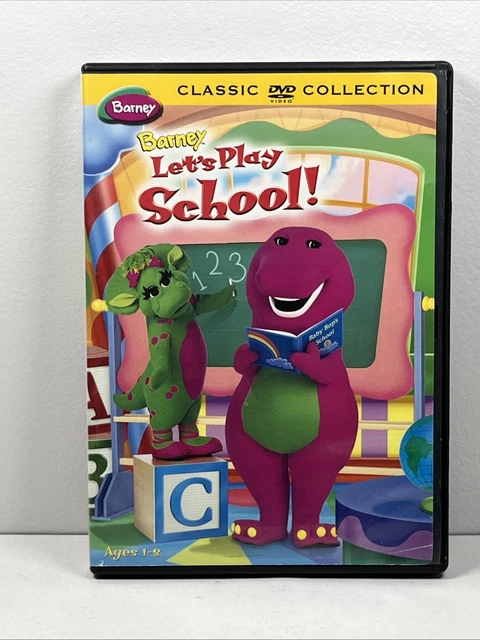 BARNEY - LETS Play School (DVD, 1999, Classic Collection)#2555 $19.99 ...