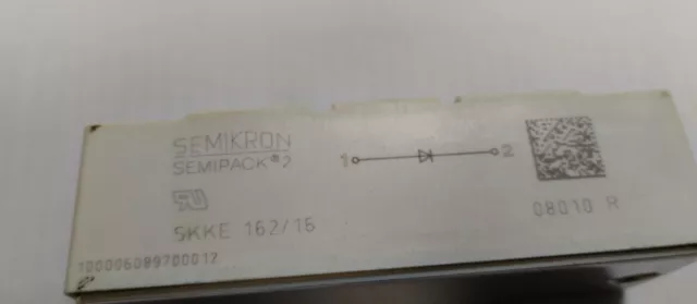Diodo SKKE 162/16 Semikron Semipack 2