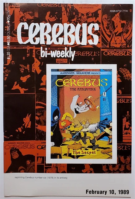 Cerebus Bi-Weekly #6 (Feb 1989, Aardvark-Vanaheim) VF/NM