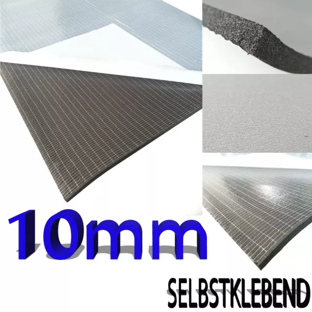 Lisse Mousse Auto-Adhésif Abdeckfolie Isolation Acoustique pour Audi VW Kia Ford