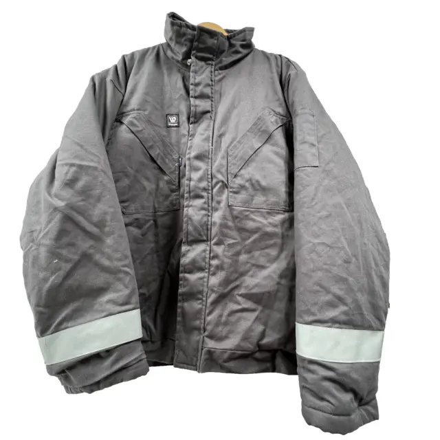 Wenaas Anti-Flame Jacket Gray Coat HRC 2 Size 2XL