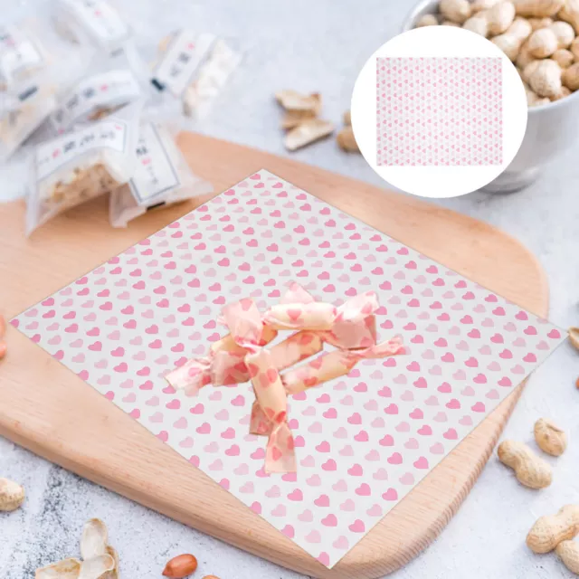 50pcs Food Basket Liners Greaseproof Paper Sheets Sandwich Wrapping