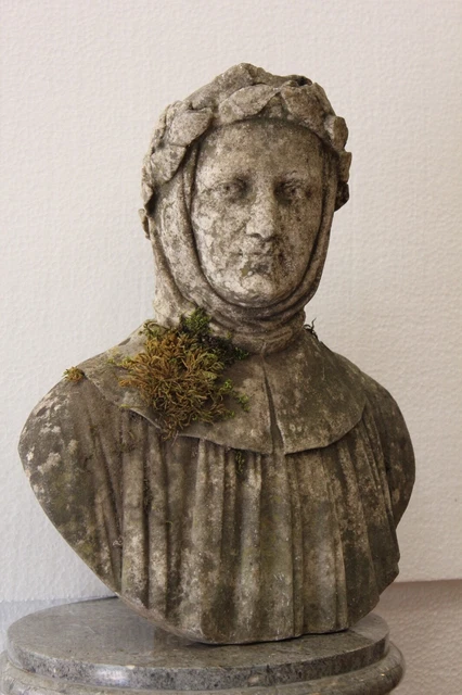 Dante En Marbre Epoque XIXème