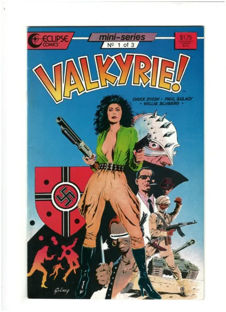 Valkyrie #1 VF+ 8.5 Eclipse Comics 1987 Chuck Dixon & Paul Gulacy