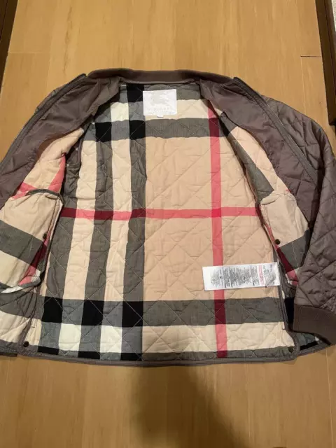 BURBERRY QUILTED COLLARLESS Jacket Men'S S $321.35 - PicClick