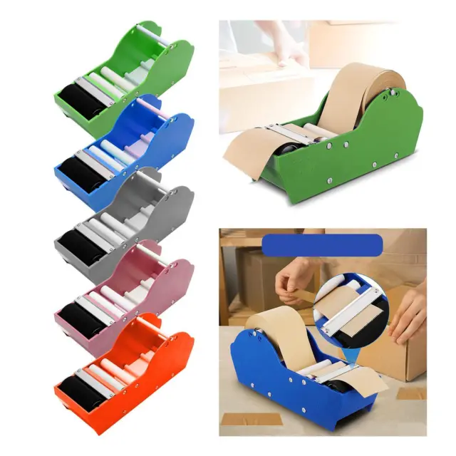 Water Activated Tape Dispenser Lightweight Heavy Duty Tape Cutter Machine for