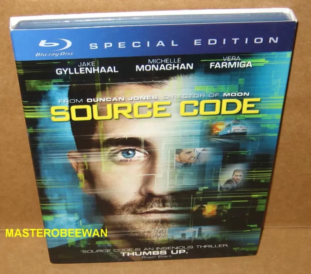 Source Code Special Edition (Blu-Ray, 2011) New Sealed W/Slipcover