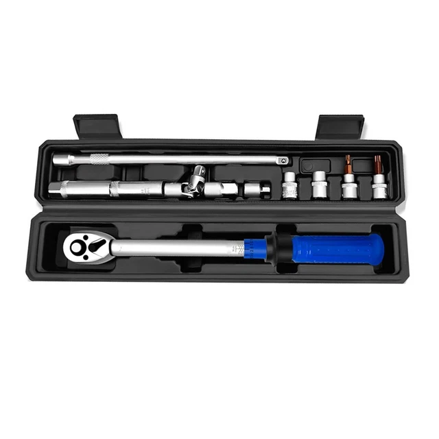ADJUSTABLE TORQUE SETTINGS Torque Wrench Set for Precise Mechanic Work ...