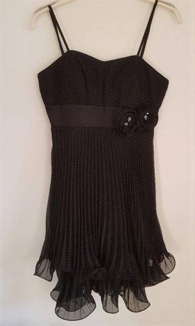 Robe Noire Paul Brial - Taille 4 (équivalent 40/42) - Longueur Midi - Neuve Sans étiquettes