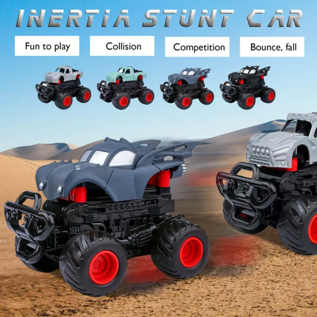 Inertia-Stunt Bounce Deformation Car Off Road Model Car Vehicle Kids Toy Gift AU