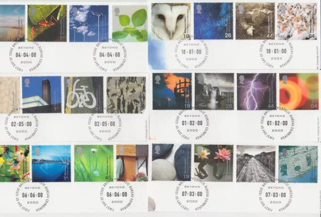 GB Full Year Commemoratives Fine Used Sets & Mini Sheets  1971  - 2022