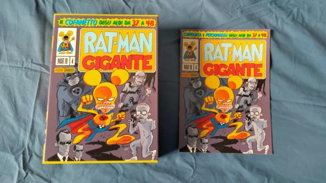 RAT-MAN Gigante cofanetto n°4 completo (albi 37-48), Leo Ortolani. Come NUOVO.