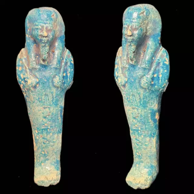 BEAUTIFUL ANCIENT EGYPTIAN USHABTI SHABTI - 664 - 332bc (12)