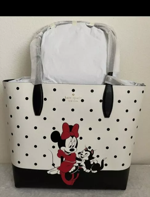 NWT Kate Spade Disney X Kate Spade New York Minnie Mouse Tote Bag