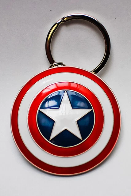 Merchandising Marvel: Semic - Captain America - Shield Keychain (Portachiavi)