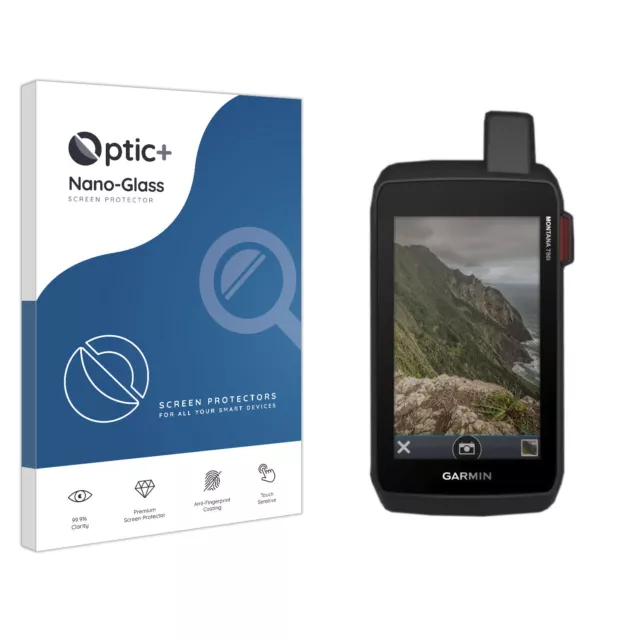 Optic+ Nano Glass Screen Protector for Garmin Montana 750i