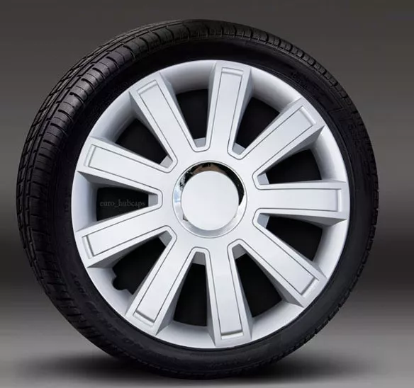 Finiture ruote 4x14", Coprimozzo, Copri per adattarsi a FORD FIESTA BADGE GRATUITI