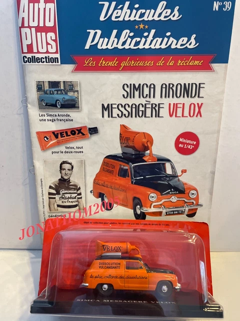 Camionnette Publicitaire Renault 2.5 T Lessive Pax - Échelle 1/43 - N°10 - Collection Hachette