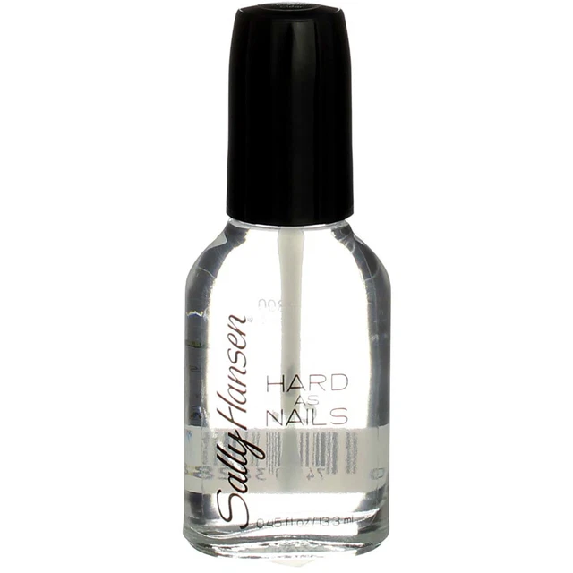 4 Pack Sally Hansen Hard As Nails Xtreme Wear Nail Polish Liquid, Crystal Cle...