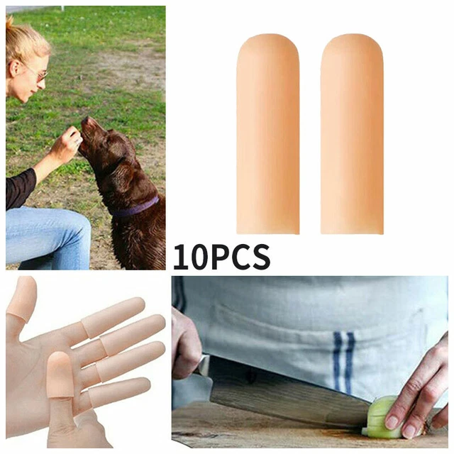 10 Stück Fingerschützer Elastisch | Bunte Fingerhülsen Für Sport, Handarbeit, Arthritis | Aus Nylon, Dehnbar & Atmungsaktiv